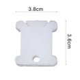 thumbnail image 3 of 100Pcs/Set Floss Bobbins Lightweight DIY Plastic Embroidery Craft Sewing Thread Boards, 3 of 8