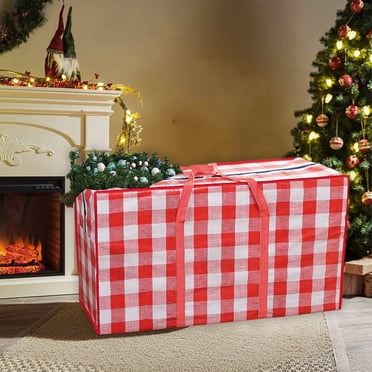 Décorations de Noël Ohufall Sac de Rangement pour Arbre de Noël avec Poignées Sac de Rangement Imperméable pour Couronne de Noël Sac de Rangement pour Vêtements Sacs de Déménagement
