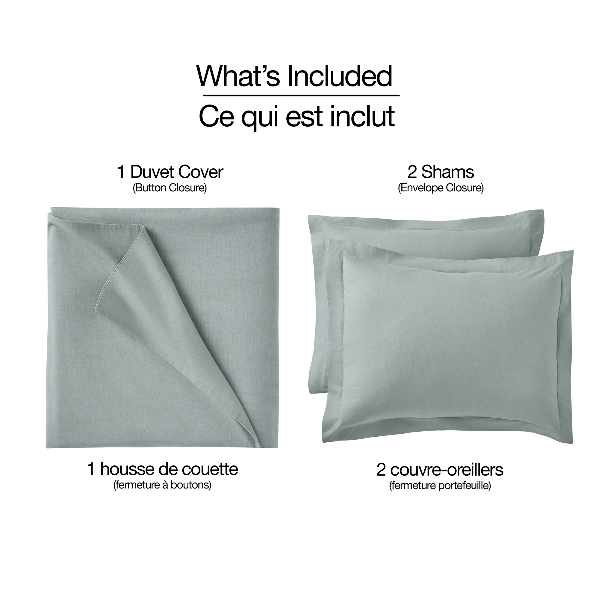 Ensemble de housse de couette Mainstays pour lit simple