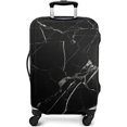 thumbnail image 4 of Travel Luggage Cover Suitcase Protector Fits 18-32 Inch Luggage Wheel Covers Patterned Travel Related Items Flower Luggage Protector Elastic Luggage Anti-scratch Suitcase Cover M, 4 of 5