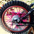 thumbnail image 4 of Ensemble de Décoration de Rayons de Roue Rose Vif 72 Pcs Manchon de Décoration de Rayons de Roue Bicyclette Motocyclette Ensemble de Rayons Colorés, 4 of 6