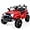 Red, variant on OLAKIDS Kids Ride On Truck, 12V Electric Vehicle Car with Remote Control, Toddlers Battery Powered Toy with 2 Speeds, Spring Suspension, Double Open Doors, LED Lights, Music, USB, Mp3