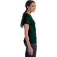 thumbnail image 3 of Hanes Womens Nano-T T-shirt, XL, Deep Forest, 3 of 7