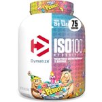 Dymatize ISO100 Hydrolyzed Protein Powder, 100% Whey Isolate Protein, 25g of Protein, 5.5g BCAAs, Gluten Free, Fast Absorbing, Easy Digesting, Birthday Cake, 5 Pound