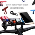 thumbnail image 3 of Xingzhi Bike Handlebar Extender Handle Bar Extended Bracket Extension Alloy Holder Mount, Red, 10cm, Extended Bracket, 3 of 9
