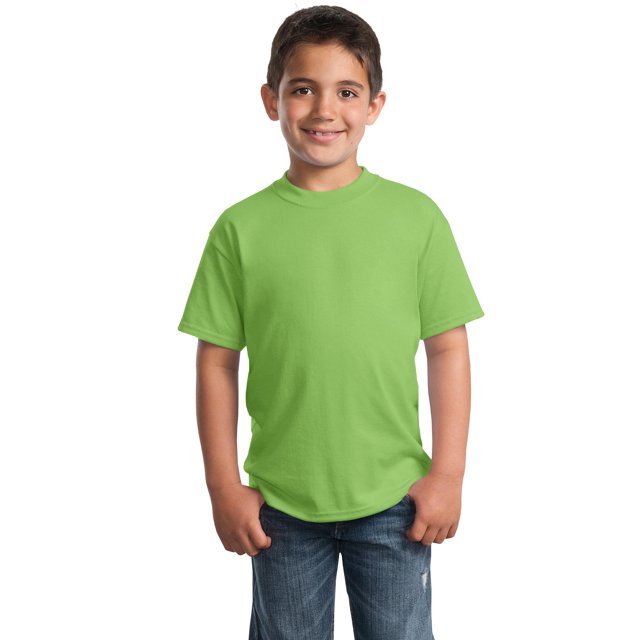 Port & Company - Tee-Shirt Mélange de Base pour Jeunes