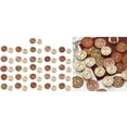 thumbnail image 2 of CHUANK Sealing Wax Stamp Letter Series Wax Seal Stamp for Christmas Card Decorations, 2 of 21
