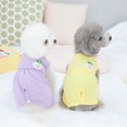 thumbnail image 1 of CBFFDC Pet Care Clothes Pet Recovery Suit Embroidered Cartoon Design Button Closure Sleeveless Lick Breathable Puppy Rehabilitation, 1 of 6