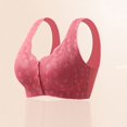 thumbnail image 2 of Timegard Front Closure Bras for Women Plus Size Lace Wireless Comfortable Full Coverage Seniors Bras, 2 of 7