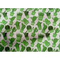 thumbnail image 5 of oneOone Cotton Flex Fabric Leaves & Floral Block Printed Craft Fabric BTY 40 Inch Wide, 5 of 5
