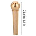 thumbnail image 4 of 6Pcs/Set Brass Guitar Bridge Pins Guitars Replacement Parts Repair Accessories, 4 of 8