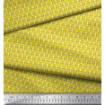 thumbnail image 2 of Soimoi Cotton Duck Fabric Floral Block Printed Fabric 1 Yard 42 Inch Wide, 2 of 3