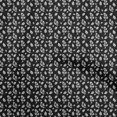 thumbnail image 1 of oneOone Velvet Black Fabric Leaves Craft Projects Decor Fabric Printed By The Yard 58 Inch Wide, 1 of 5