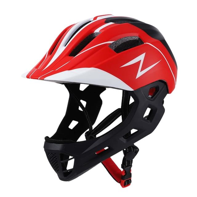 Casque de Vélo S SERENABLE pour Enfants Casque pour Patinage Extérieur Escalade sur Roche Rouge