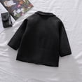thumbnail image 3 of SHTXOZHI Manteau Robe Garçon Fille Manches Longues Trench-Coat Automne Hiver 1-6 Ans, 3 of 6