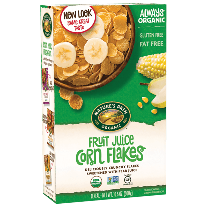 Nature’s Path – Cereal Fruit Juice Corn Flakes, 10.6 oz