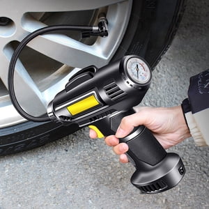 TIMIFIS Cars Inflation Pump Aaa150Psi Tire Inflator Portable A-Ir Compressor A-Ir Pump for Car Tires 12V Auto Tire Pump with Digital Pressure Gauge with Emergency LED Light