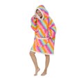 thumbnail image 4 of Faithtur Universal Warm Hooded Sweater Fashion Printing Mink Wool Home Clothes, 4 of 7