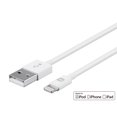 thumbnail image 2 of Monoprice Select Series - Câble Lightning - USB Mâle vers Lightning Mâle - 3 Pi - Blanc, 2 of 2