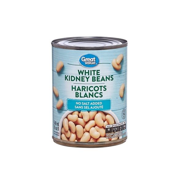 Great Value No Salt White Kidney Beans