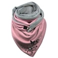 thumbnail image 1 of Foulards Boho Vintage à Imprimé pour Femmes Châles Foulards d'Hiver Chauds Foulards Courtes, 1 of 4