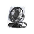 thumbnail image 1 of Ohufall USB Rechargeable Portable Fan Wall Mount And Stand Multi Speed Cooling Fan For Bedroom Office, 1 of 5
