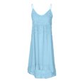 thumbnail image 1 of Robe à Manches Longues Femme Mode Femmes Sans Manches Été à Franges Coton Mode Robe Longue Robe d'Été à Manches Longues Robe Longue d'Été pour Femmes Robe d'Été pour Femmes avec Manches, 1 of 6