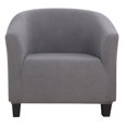 thumbnail image 3 of Housse de Fauteuil Jacquard 2024, Housse de Fauteuil Simple, Fauteuil d'Appoint, Housse de Canapé Tonneau, Housse de Canapé Extensible en Spandex Élastique Uni, 3 of 5