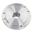 thumbnail image 3 of 125mm Lathe Flange, 6 Holes Flange Coupling Connector Chuck Flange Rigid Guide Model Coupler Accessory With Threaded Hole For K11-125 K12-125 K72-125 Furniture Shelving Decoration, 3 of 8