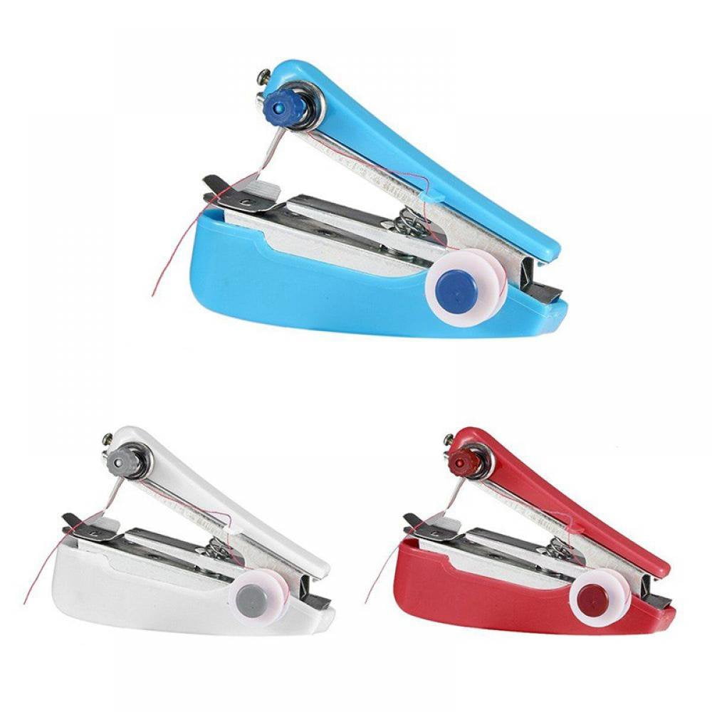 Handheld Sewing Machine  Mini Portable Electric Sewing Machine for Beginners Adult  Easy to Use  Repair  Fast Stitch  for Kids Clothing Pet Clothes Fabrics DIY Home Travel