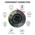 thumbnail image 1 of XYAIYT Waterproof Bluetooth Speaker with Radio and Clock Functionality Portable Mini Wireless Speaker for Bathroom and Outdoor Use IPX7 Rating Bluetooth Connectivity Dustproof Design, 1 of 2
