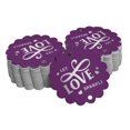 thumbnail image 1 of Inkdotpot Let Love Sparkle Wedding Bottle Tag Real Silver Foil Favor Hang Tags 100 Pack, 1 of 6