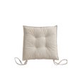 thumbnail image 2 of Chair Cushion Fixed Rope Seat Square Pad Seat Pad Square with Straps Pillows Non-Slide Washable Tear-Resistance for Bedroom Student Beige, 2 of 8