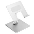 thumbnail image 4 of Adjustable Phone Stand Aluminum Alloy Reusable Tablet Holders Rack for Office Home BedroomSilver, 4 of 10