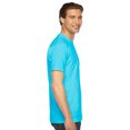 thumbnail image 3 of American Apparel Fine Jersey Tee, XL, Turquoise, 3 of 3