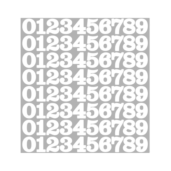 WRKEKC Clearance 1 inch Number Sticker Combination Stickers for Note Decoration