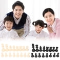 thumbnail image 3 of Plastic Chess Pieces, Standard Chess Pieces, With  Bottom Lint For Chess Tournament Players And Chess Lovers, 3 of 8