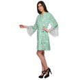 thumbnail image 2 of Moomaya Printed Cotton Robes For Women Plus Size Kimono Robe Short Nightwear, 2 of 6