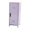 thumbnail image 3 of GROWTH TANK Mini Locker Cute Metal with Lock and Key Desk Cabinet for Cards Toys Makeups violet, 3 of 9