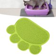 thumbnail image 1 of Tapis de Litière pour Chat Antidérapant Imperméable en Forme de Patte Douce en PVC pour Sol Intérieur, 1 of 8