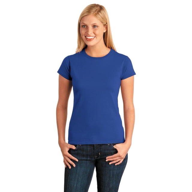 Gildan T-Shirt Ajusté Junior à Manches Courtes 100 pour Cent Coton. 64000L