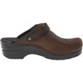 thumbnail image 3 of Dansko Sabots pour Femmes Ingrid en Cuir Huilé Brun Antique/black Outs 38 m, 3 of 3