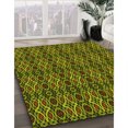thumbnail image 3 of Ahgly Tapis de Zone Carré Transitionnel Lavable en Machine, Vert Pistache, 8 Pieds Carré, 3 of 7