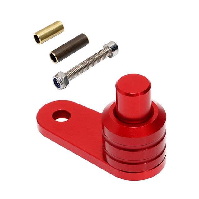 stanreset 1/2/3/5 Universal Aluminum Alloy Motorcycle Brake Lock Switch Replacement Motorbike Parking Button Lever Motorcycles Repair Red 2PCS