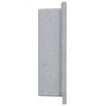 thumbnail image 2 of vidaXL Niche de Douche Gris Mat 41x36x10 cm, 2 of 5