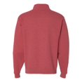 thumbnail image 2 of Jerzees Mens NuBlend Quarter Zip Cadet Collar Sweatshirt, S, 2 of 2