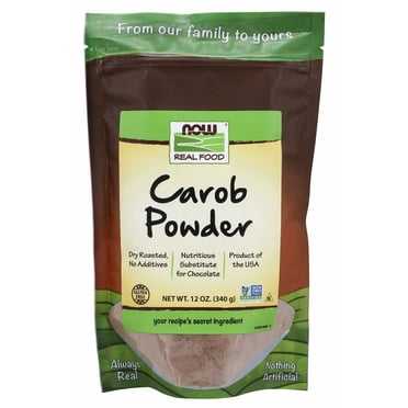 NOW Foods - Carob Powder Roasted - 12 oz.
