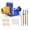 D, variant on 15 Degree Precision Pocket Hole Jig Kit With Adjustable Slanted Hole Locator, Pocket Hole Tool For Woodworking, Includes Step Drill Bit And Screws For DIY Furniture And C