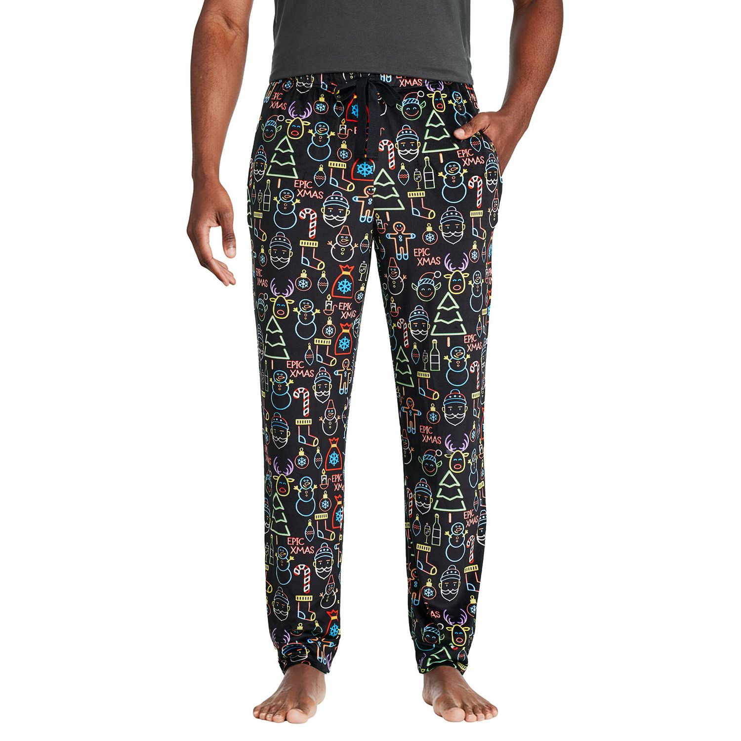 George Men's Velour Sleep Jogger