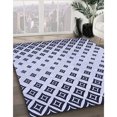 thumbnail image 3 of Ahgly Company Tapis de Zone Carré Lavable en Machine Lavande Bleue, 3 Pieds Carré, 3 of 7